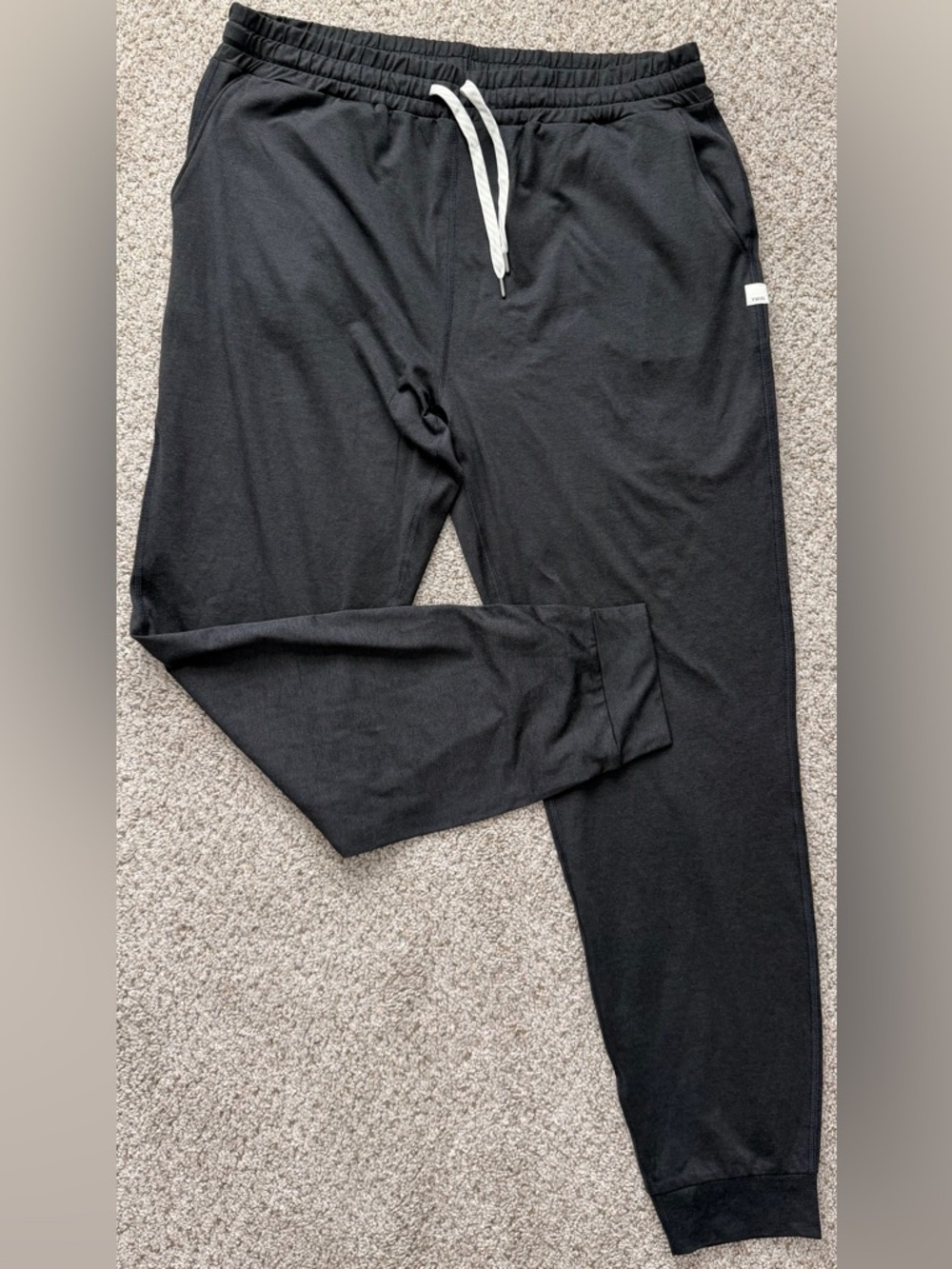Vuori Black Jogger Sweatpants